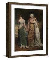 Naomi and Her Daughters-George Dawe-Framed Giclee Print