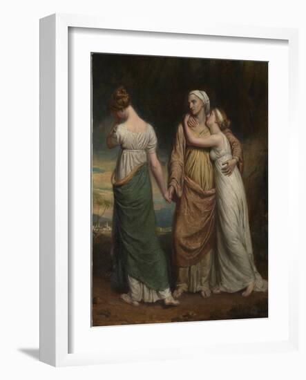 Naomi and Her Daughters-George Dawe-Framed Giclee Print