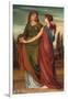 Naomi and Ruth, 1887-Evelyn De Morgan-Framed Giclee Print