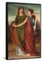 Naomi and Ruth, 1887-Evelyn De Morgan-Framed Stretched Canvas