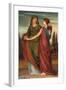 Naomi and Ruth, 1887-Evelyn De Morgan-Framed Giclee Print