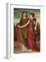 Naomi and Ruth, 1887-Evelyn De Morgan-Framed Giclee Print