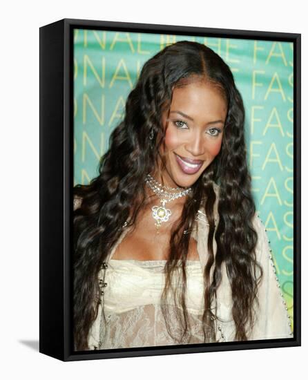 Naomi Campbell-null-Framed Stretched Canvas