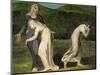 Naomi Entreating Ruth and Orpah to Return to the Land of Moab-William Blake-Mounted Giclee Print