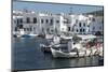 Naoussa Harbour, Paros, Cyclades, Greek Islands, Greece-Rolf Richardson-Mounted Photographic Print