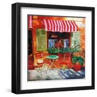 Napa Bistro-David Lloyd Glover-Framed Art Print