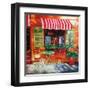 Napa Bistro-David Lloyd Glover-Framed Art Print