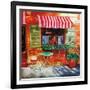 Napa Bistro-David Lloyd Glover-Framed Art Print