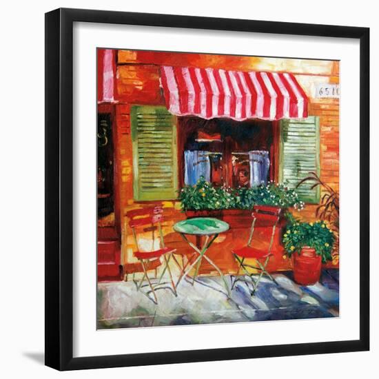 Napa Bistro-David Lloyd Glover-Framed Art Print