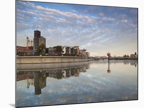 Napa Riverfront Development, Napa Valley Wine Country, Northern California, Usa-Walter Bibikow-Mounted Photographic Print