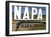 Napa Valley Sign-George Oze-Framed Photographic Print