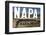 Napa Valley Sign-George Oze-Framed Photographic Print