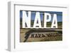 Napa Valley Sign-George Oze-Framed Photographic Print