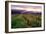 Napa Valley Sunset, Oakville, California-George Oze-Framed Photographic Print