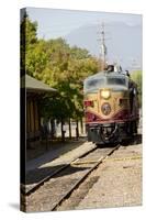 Napa Valley Wine Train in Train Station, California, USA-Cindy Miller Hopkins-Stretched Canvas