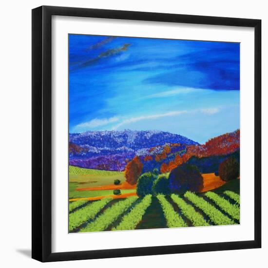 Napa Valley-Herb Dickinson-Framed Photographic Print