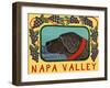 Napa Valley-Stephen Huneck-Framed Giclee Print