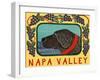 Napa Valley-Stephen Huneck-Framed Giclee Print