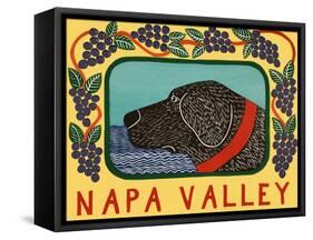Napa Valley-Stephen Huneck-Framed Stretched Canvas