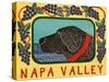 Napa Valley-Stephen Huneck-Stretched Canvas