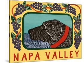 Napa Valley-Stephen Huneck-Stretched Canvas