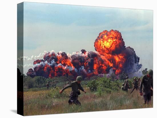 Napalm Strike-Associated Press-Stretched Canvas