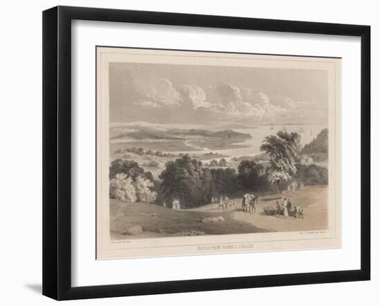 Napha from Bamboo Village, Litho by Sarony and Co., 1855-Peter Bernhard Wilhelm Heine-Framed Giclee Print