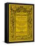 Napier's treatise on logarithms-Science Source-Framed Stretched Canvas
