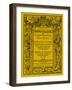 Napier's treatise on logarithms-Science Source-Framed Giclee Print