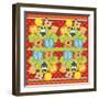 Napkin Jungle-Maria Trad-Framed Giclee Print