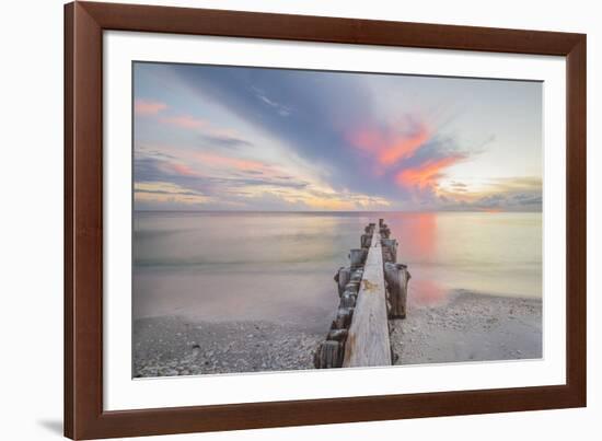 Naples Beach 1-Dennis Goodman-Framed Photographic Print