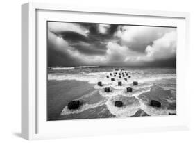 Naples Beach 2-Dennis Goodman-Framed Photographic Print