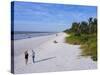 Naples Beach, Naples, Florida, USA-Fraser Hall-Stretched Canvas