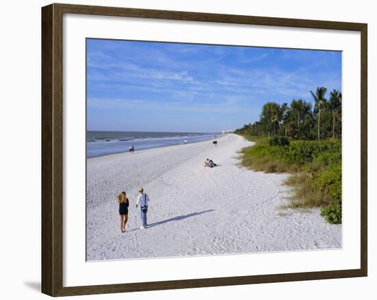 Naples Beach, Naples, Florida, USA-Fraser Hall-Framed Photographic Print