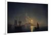 Naples by Night, 1850-Ivan Konstantinovich Aivazovsky-Framed Giclee Print