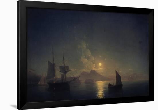 Naples by Night, 1850-Ivan Konstantinovich Aivazovsky-Framed Giclee Print