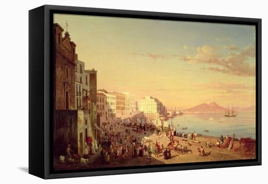 Naples, C.1830-Carl Wilhelm Goetzloff-Framed Stretched Canvas