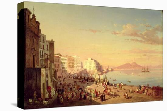 Naples, C.1830-Carl Wilhelm Goetzloff-Stretched Canvas