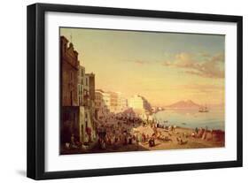 Naples, C.1830-Carl Wilhelm Goetzloff-Framed Giclee Print