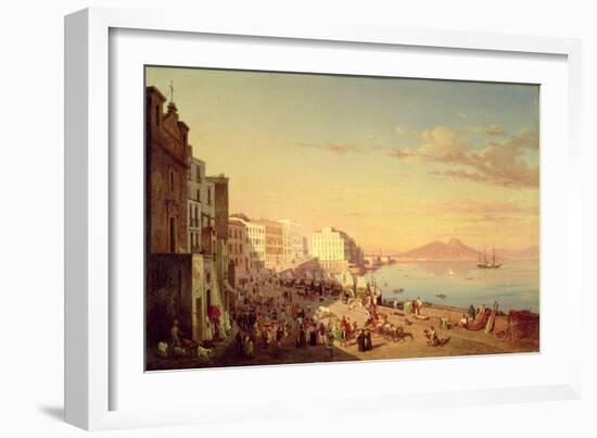 Naples, C.1830-Carl Wilhelm Goetzloff-Framed Giclee Print