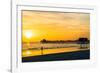 Naples Florida Pier at Sunset-Philippe Hugonnard-Framed Photographic Print