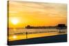 Naples Florida Pier at Sunset-Philippe Hugonnard-Stretched Canvas