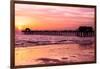 Naples Florida Pier at Sunset-Philippe Hugonnard-Framed Photographic Print