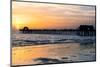 Naples Florida Pier at Sunset-Philippe Hugonnard-Mounted Premium Photographic Print