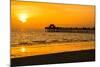 Naples Florida Pier at Sunset-Philippe Hugonnard-Mounted Photographic Print