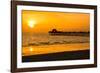 Naples Florida Pier at Sunset-Philippe Hugonnard-Framed Photographic Print