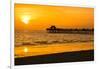 Naples Florida Pier at Sunset-Philippe Hugonnard-Framed Photographic Print