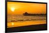 Naples Florida Pier at Sunset-Philippe Hugonnard-Framed Photographic Print