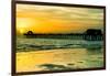 Naples Florida Pier at Sunset-Philippe Hugonnard-Framed Photographic Print