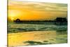 Naples Florida Pier at Sunset-Philippe Hugonnard-Stretched Canvas